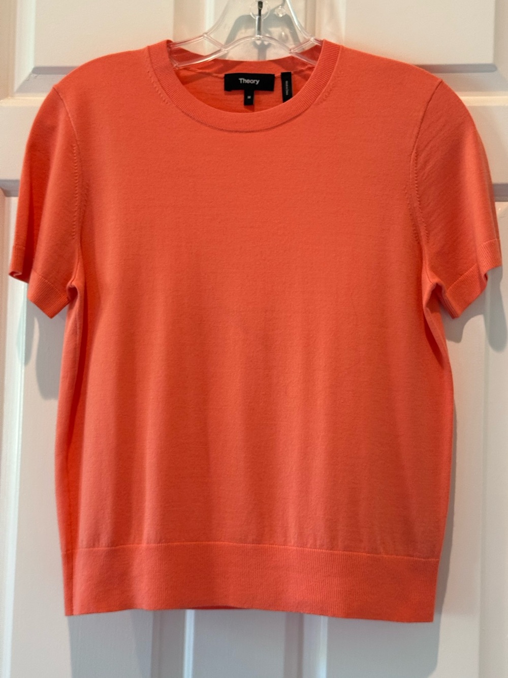 Theory Regal Wool Tee Sweater - Size M